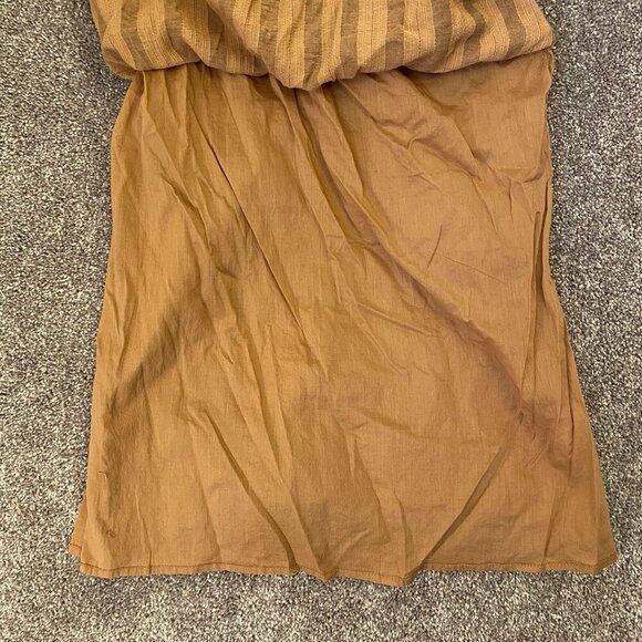 Zara Women's One Shoulder Sleeveless Top Brown Striped Tie Size S - Small - NWT - Picture 10 of 16